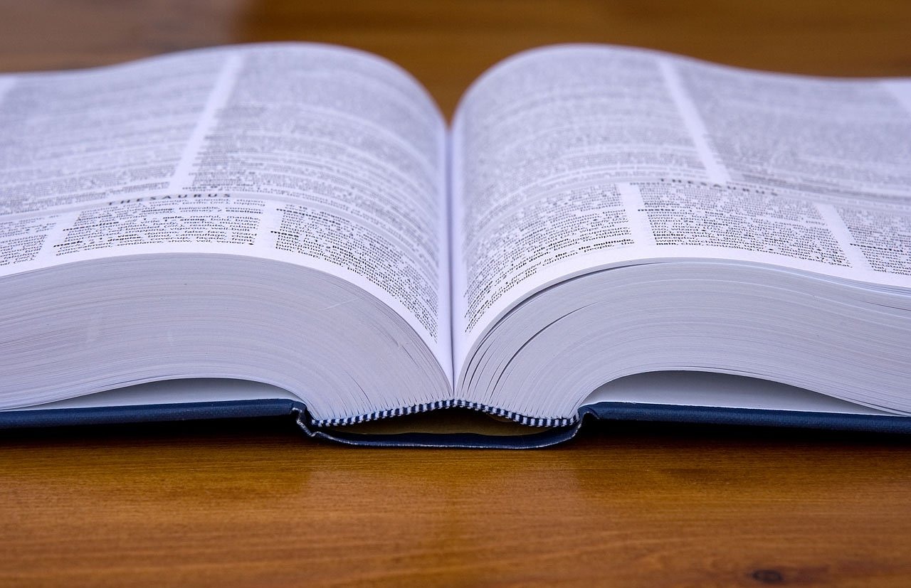 Image of a dictionary.
