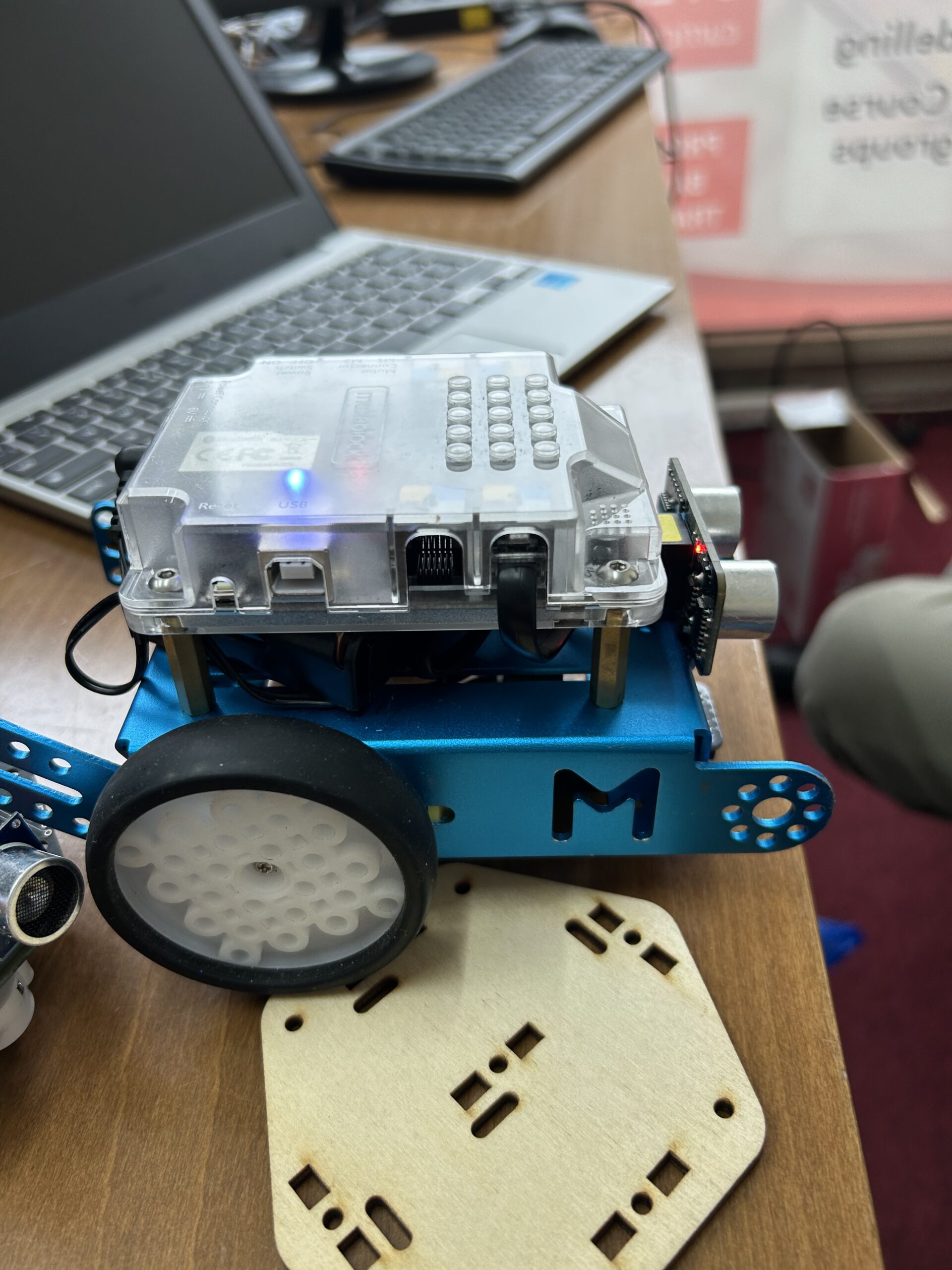 Kids with mBot
