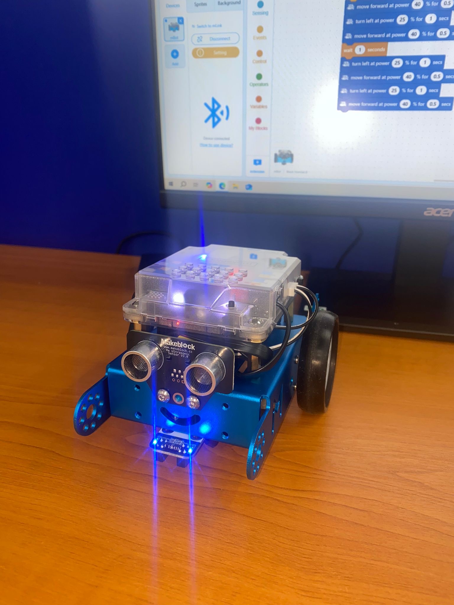 Robot coding lessons